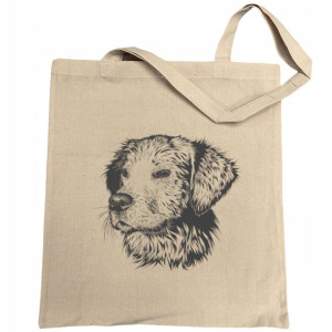 Torba na zakupy nadruk Pies GOLDEN RETRIEVER