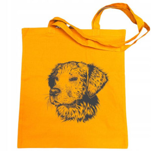 Torba na zakupy nadruk Pies GOLDEN RETRIEVER
