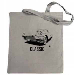 Torba na zakupy nadruk SAMOCHÓD KLASYK Classic
