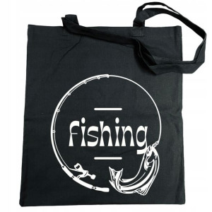 Torba na zakupy nadruk WĘDKOWANIE FISHING