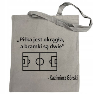 Torba Piłkarska na zakupy nadruk Powiedzenie