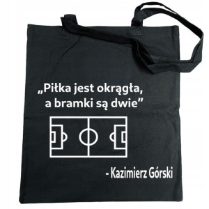 Torba Piłkarska na zakupy nadruk Powiedzenie