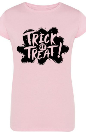 Trick or Treat Tshirt Damski Halloween Modny r.XXL