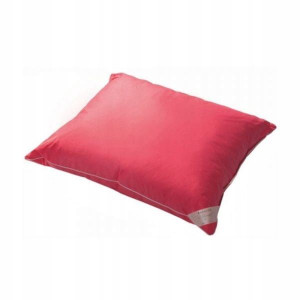 AMZ Poduszka Puchowa 40x40 PUCH GĘSI 70% Różowa