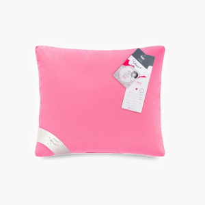AMZ Poduszka Puchowa 50x60 PUCH GĘSI 70% Różowa