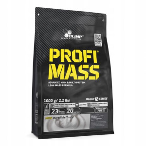 Profi Mass 1000g Folia Białko Banan