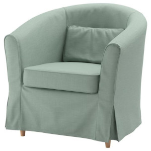 IKEA TULLSTA Fotel Nordvalla jasnozielony