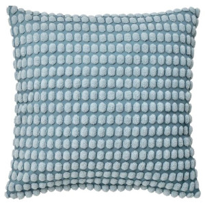 IKEA SVARTPOPPEL Poszewka blady niebieski 50x50 cm