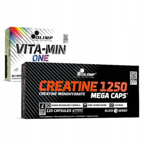 Creatine 1250 120 cabs + Vita-Min One 60 cabs