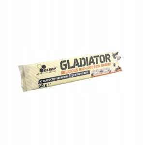 GLADIATOR 60g BATON BIAŁKO PROTEIN - wanilia