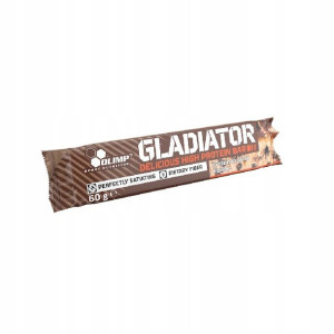 Gladiator 60g Baton Białkowy Protein Wpc Brownie
