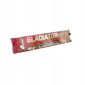 Gladiator 60g Baton Białkowy Raspberry