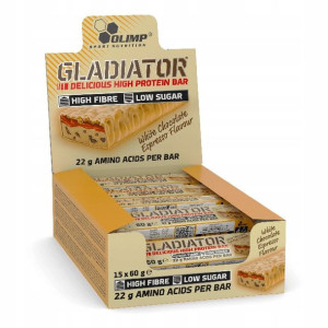 Gladiator White Chocolate Espresso 15x60g