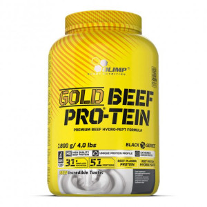 Gold Beef Pro-tein 1800g Wołowe Truskawka