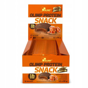 Protein Snack Białkowy Wafel Słony Karmel 12x60g