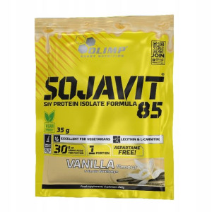 Sojavit 85 Białko Whey Wpc Wpi Izolat 35g Wanilia