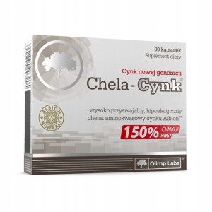 Chela-cynk Chelat Cynku Albion 30 Cabs