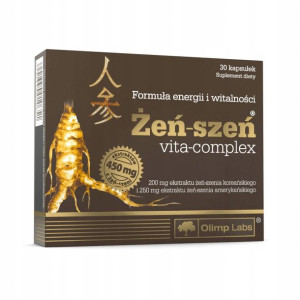 Żeń-szeń Vita-complex Siła Witalność 30 Cabs