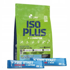 IsoPlus1505 g+Fire Start+BCAA+Fire Start+Caffeine