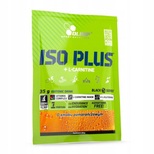 Olimp Iso Plus Powder Elektrolity 35g Pomarancz