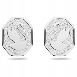 SWAROVSKI - Kolczyki Signum Swan White RHS