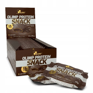Protein Snack Czekolada BIAŁKO 19g 12x60g