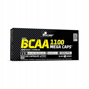 Bcaa Mega Caps 1100mg 120 Kaps Aminokwasy
