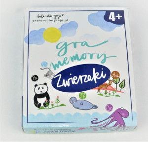 Zwierzaki - Gra Memory i Nauka Liter