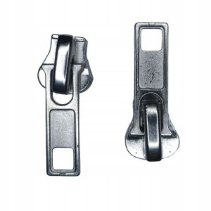 Suwak Autolock do zamek kostkowy #5 Srebrny 10 szt