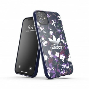 Adidas Or Snap Case Flower Aop Iphone 11 Collegiate Navy-active Purple