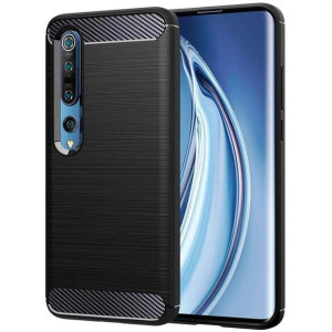 Futerał Forcell Carbon Do Xiaomi Mi 10 Czarny