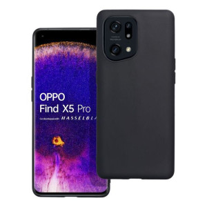 Futerał Matt Do Oppo Find X5 Pro Czarny
