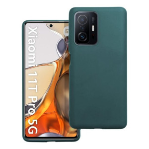 Futerał Matt Do Xiaomi 11t / 11t Pro Ciemnozielony
