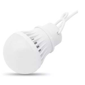 Żarówka Led Na Usb Światło Białe 3w Kabel 1m 200lm