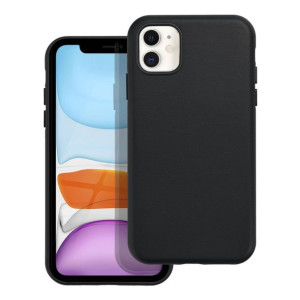 Leather Mag Cover Do Iphone 11 Czarny