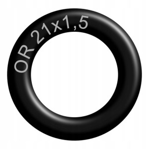 Oring 21x1,5 NBR70 gumowy olejoodporny (1 szt)