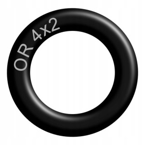 Oring 4x2 NBR70 gumowy olejoodporny (10 szt)