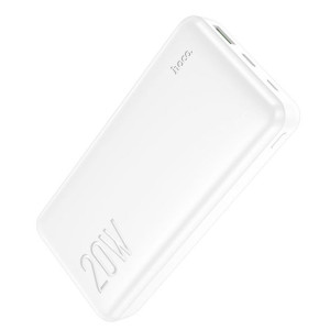 Bateria Zewnętrzna ( Power Bank ) Hoco 20 000mah Pd20w + Qc3.0 J87a Biały