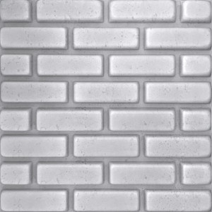 Panele Ścienne Jasna Imitacja Betonu Cegła 41