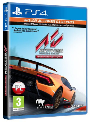 Assetto Corsa Ultimate Edition + DLC | Gra PS4 (Kompatybilna z PS5) PL