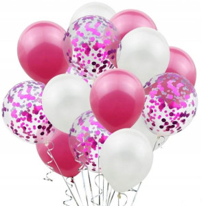 Zestaw balonów różowe balony balon