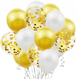 Zestaw balonów złoto balony balon