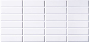 Kafle Panele Ścienne 3d Pcv White Seam Pvc