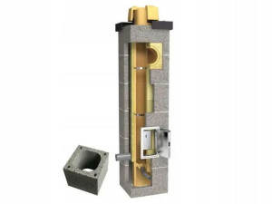 Komin ceramiczny system Plewa Uni Termo 18/18 9m