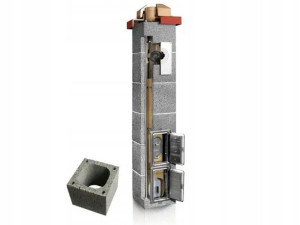 Komin ceramiczny gaz Plewa Uni Las 14/14 9m 36/36