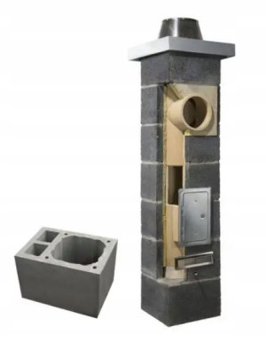 Komin ceramiczny Plewa Komincer 36/52 160 7m + 2W