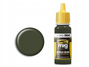 Farba akrylowa NATO green A.MIG084 AMMO Mig