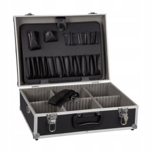 Walizka narzędziowa aluminium organizer