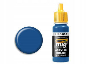 Farba akrylowa Blue RAL5019 A.MIG086 AMMO Mig