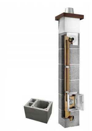 Komin systemowy Osmose Turbo fi 180 5m gaz KW2